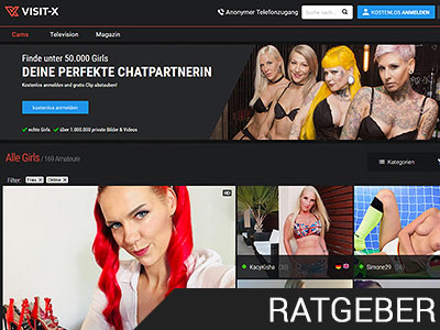 Das neue Visitx - Sex Cams & Sexchat